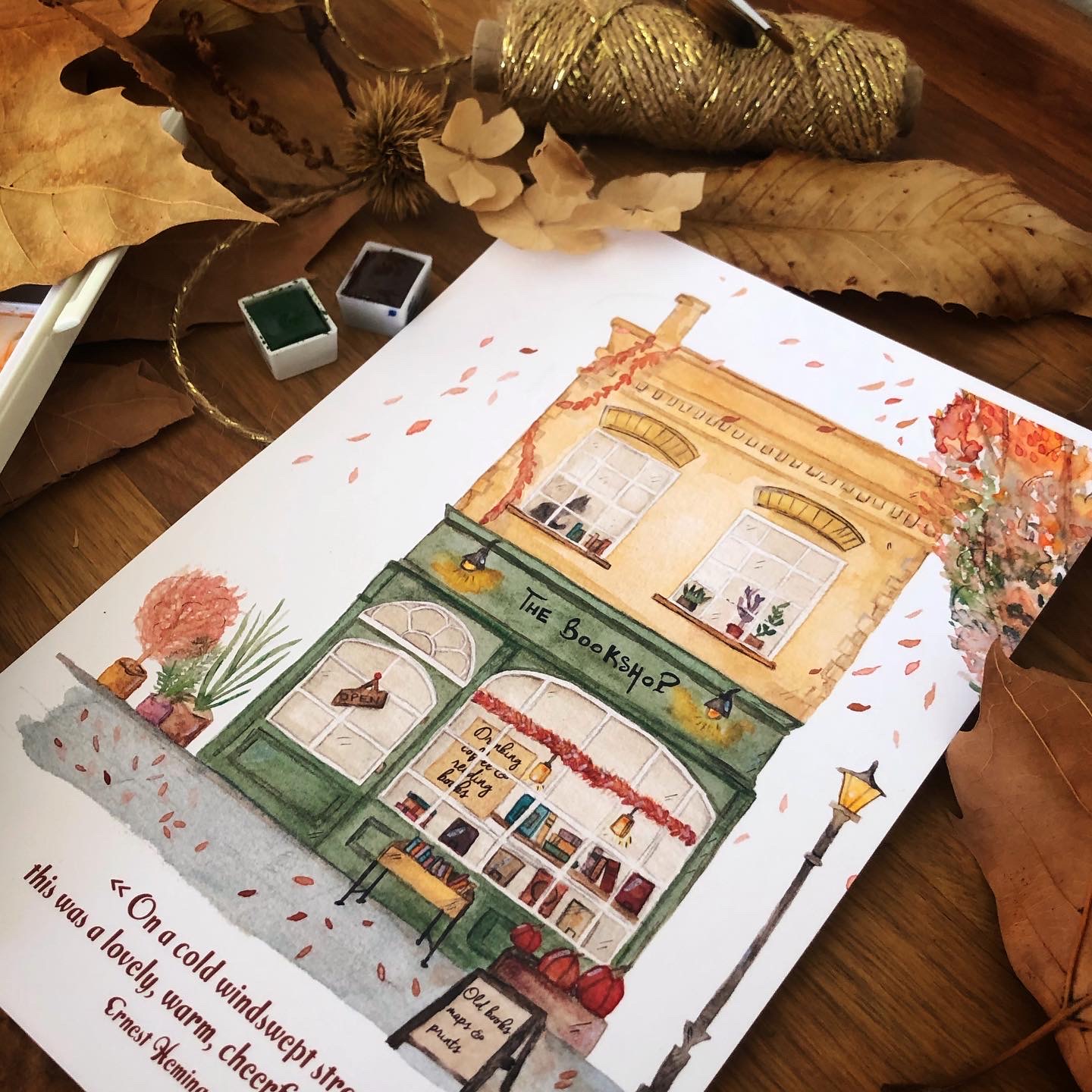 Carte/Affiche "The bookshop" â Image 2