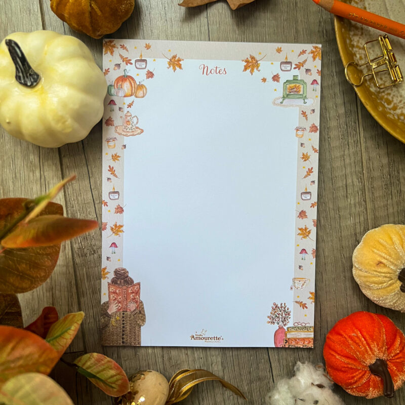 Bloc-notes "Automne Magique"