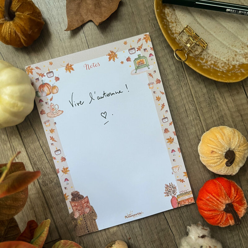 Bloc-notes "Automne Magique" – Image 3